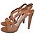Sandali Miu Miu in pelle marrone taglia 40