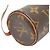Set di borsa e pochette Mini Papillon Monogram Louis Vuitton Marrone - vista 5