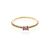 Tiffany & Co Tiffany Novo Horizon Ring mit rosa Saphir und Diamanten Golden