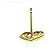 Tiffany & Co Tiffany Olivenblatt Herz Ohrringe Golden - Ansicht 7