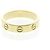 Cartier Mini Love Ring mit 1 Diamant Golden - Ansicht 4