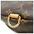Borsa a Spalla Louis Vuitton Monogram Bumbag M43644 Marrone - vista 3