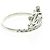 Anello in diamante con logo Gucci Argento - vista 4