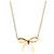 Tiffany & Co Tiffany Bow Halskette mit rosa Saphir Golden