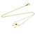 Tiffany & Co Tiffany Bow Halskette mit rosa Saphir Golden - Ansicht 13