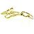 Tiffany & Co Tiffany 18K Gelbgold Schmetterling Anhänger Halskette Golden - Ansicht 3