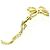 Tiffany & Co Tiffany 18K Gelbgold Schmetterling Anhänger Halskette Golden - Ansicht 6