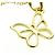 Tiffany & Co Tiffany 18K Gelbgold Schmetterling Anhänger Halskette Golden - Ansicht 7