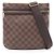 Borsa a Spalla Pochette Bosphore Louis Vuitton Marrone Damier ebene