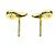 Tiffany & Co Tiffany Teardrop Stud Earrings in 18K Yellow Gold Golden - view 6