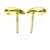 Tiffany & Co Tiffany Teardrop Stud Earrings in 18K Yellow Gold Golden - view 7