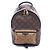 Zaino Palm Springs PM Louis Vuitton Marrone Monogramma