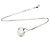 Collar Péndulo Icon Gucci en Oro Blanco de 18K Plata - vista 11