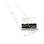 Collar Péndulo Icon Gucci en Oro Blanco de 18K Plata - vista 3