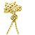 Collana Pendente Stella Diamantissima di Gucci D'oro - vista 6