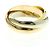 Anello Trinity di Cartier D'oro - vista 2