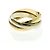 Anello Trinity di Cartier D'oro - vista 3