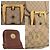 Céline Vintage Hobo-Tasche im Macadam-Muster von Celine Braun Beige - Ansicht 8