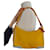 Bolsa de ombro Prada em nylon amarelo