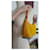 Bolsa de ombro Prada em nylon amarelo - vista 2