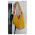 Bolsa de ombro Prada em nylon amarelo - vista 3