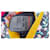 Bolsa de ombro Prada em nylon amarelo - vista 5