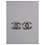 Orecchini intrecciati CC di Chanel in argento - vista 6