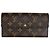 Sarah Portafoglio Monogramma Louis Vuitton Marrone