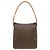 Borsa a Spalla Monogram Looping GM di Louis Vuitton Marrone Monogramma