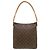 Borsa a Spalla Monogram Looping GM di Louis Vuitton Marrone Monogramma - vista 2