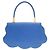 Borsa in pelle Courchevel edizione limitata Hermès Blu - vista 3