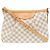 Borsa a Spalla Louis Vuitton Siracusa PM Damier Azur Bianco
