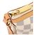 Borsa a Spalla Louis Vuitton Siracusa PM Damier Azur Bianco - vista 8