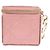 Micro Pouch Lady aus rosa Lackleder von Christian Dior Pink - Ansicht 4