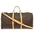 Borsa Keepall Bandoulière 60 Monogram Louis Vuitton Marrone Monogramma