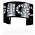 Bracciale rigido Gucci in resina nero Swarovski - vista 3