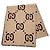 Sciarpa Gucci GG Jacquard in Beige e Marrone