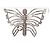 Gucci Diadema in strass color argento - vista 2