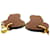 Hermès Hermes H Curiosité Earrings Brown  - view 6