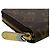 Cartera Zippy Louis Vuitton Castaño Monograma - vista 3