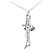Collana Mademoiselle di Chanel Nero Argento
