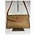 Vintage Givenchy Schultertasche aus Leder / Canvas Camel / Braun - Ansicht 11
