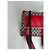 Bolso de mano de lona y cuero monograma Gucci vintage gris negro rojo - vista 14