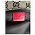 Bolso de mano de lona y cuero monograma Gucci vintage gris negro rojo - vista 5
