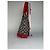 Bolso de mano de lona y cuero monograma Gucci vintage gris negro rojo - vista 6