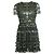 Valentino, verziertes Tüllkleid in Grün