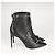 Botas de tornozelo de couro pretas Freda com embellishments de cristal Rene Caovilla Mulher EU 40 - vista 10