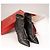 Botas de tornozelo de couro pretas Freda com embellishments de cristal Rene Caovilla Mulher EU 40 - vista 2