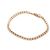 Bracciale C di Cartier in oro rosa 18K con diamante