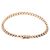 Bracciale C di Cartier in oro rosa 18K con diamante - vista 3
